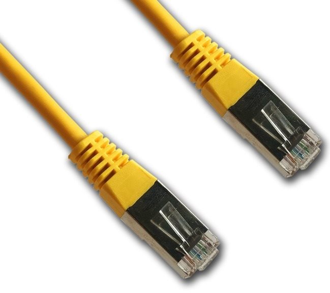 Datacom, CAT5E, FTP, 5m, žltý