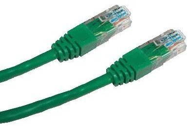 Datacom, CAT6, UTP, 1 m, zelený