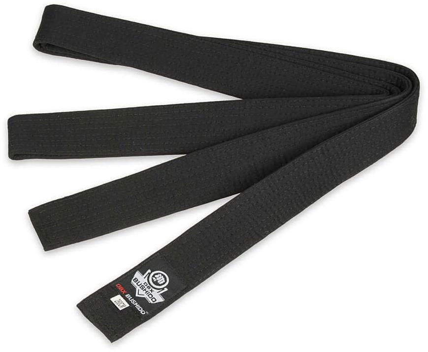 DBX Bushido OBI-BK 280 cm čierny pás ku kimonu