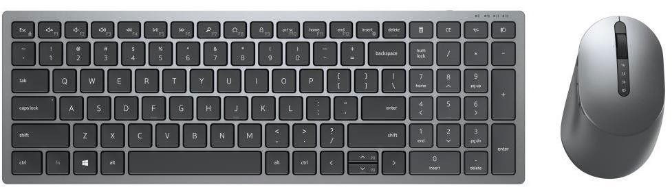 Dell Multi-Device Wireless Combo KM7120W Titan Gray – US INTL (QWERTY)