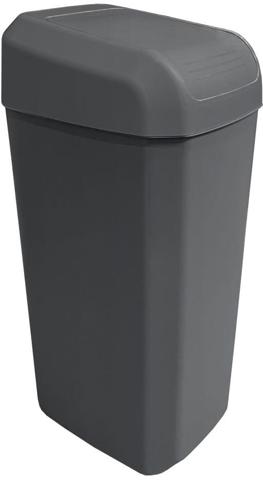 Denox Troya odpadkový kôš 45 l, antracitový