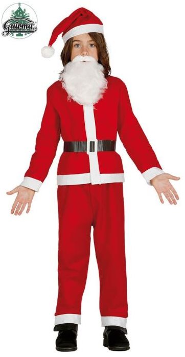 Detský kostým Santa Claus - Vianoce - veľ. 5-6 rokov
