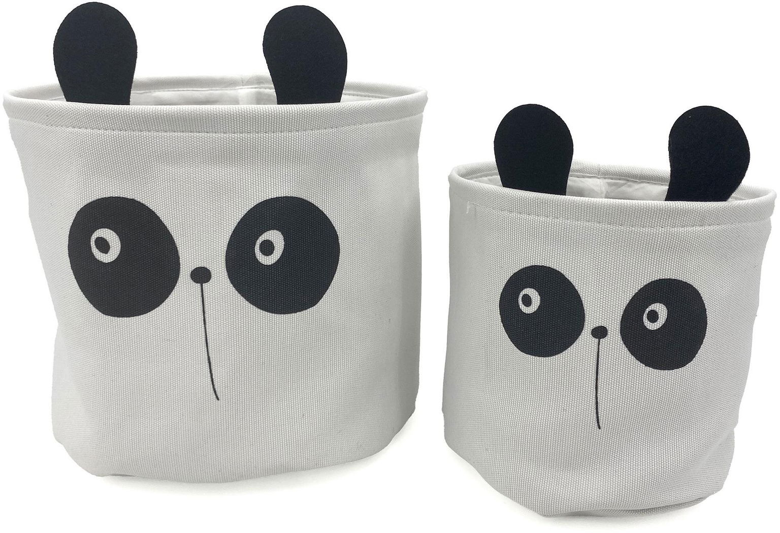 Detský úložný box Animals, sada 2 ks, panda
