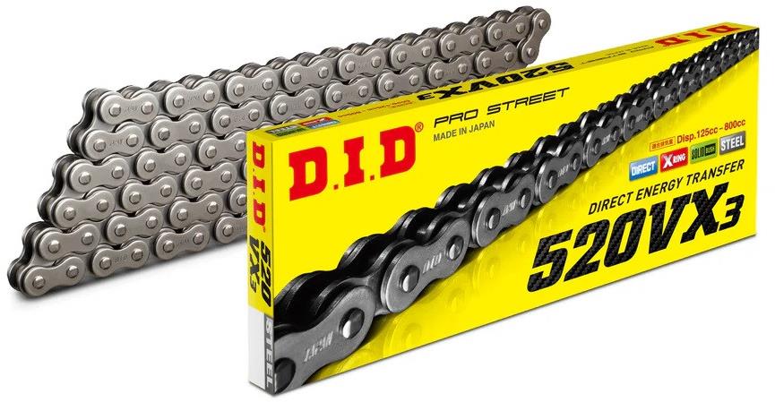 D.I.D Chain VX séria X-krúžková reťaz 520VX3 110 L