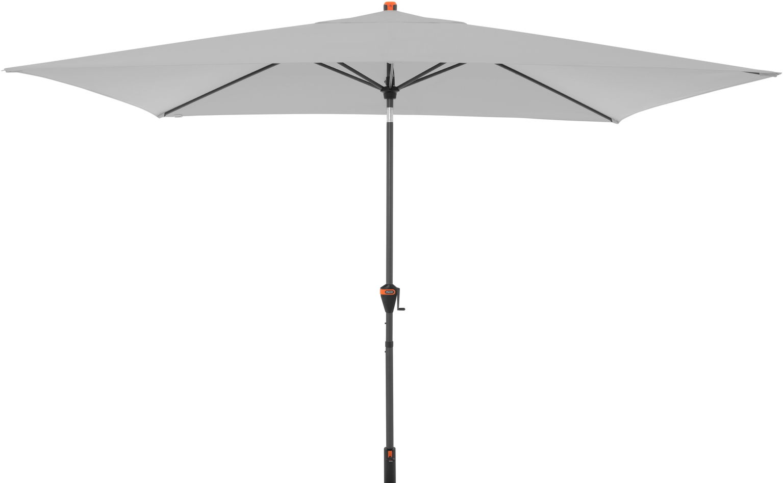DOPPLER Slnečník záhradný myZone 300 × 200 cm, sivý