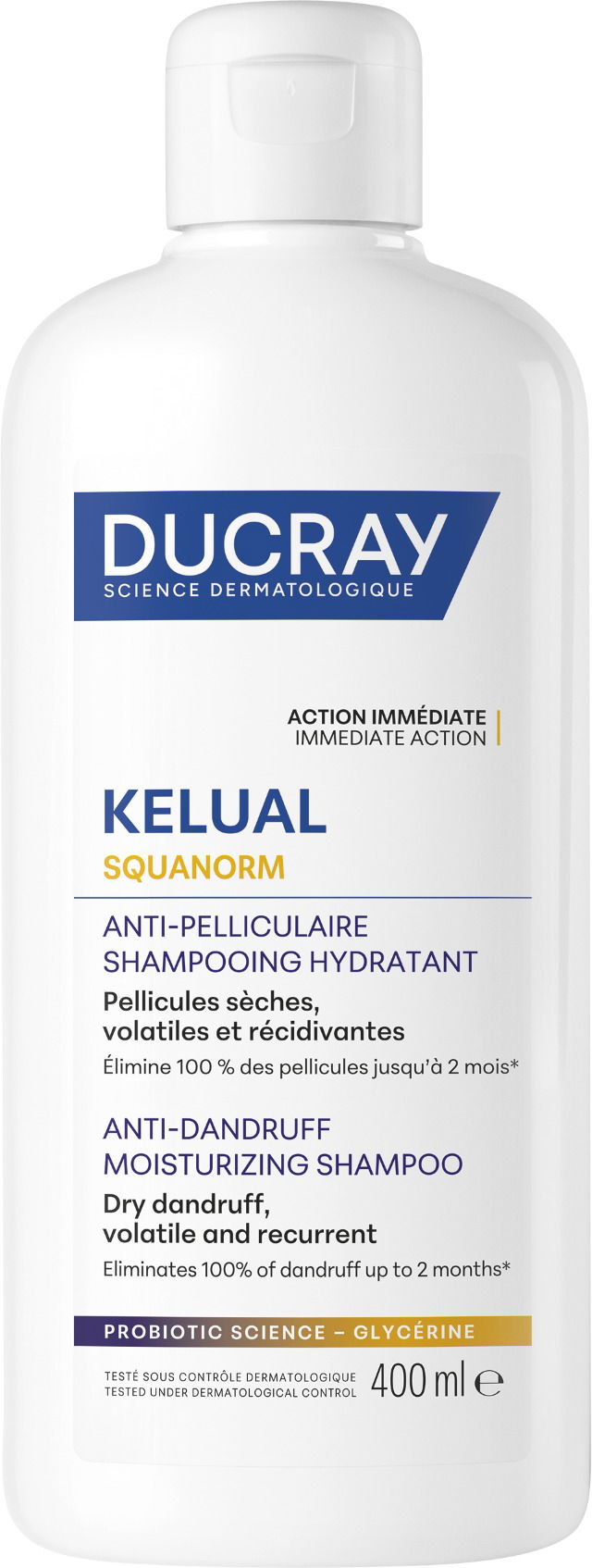 DUCRAY Kelual Squanorm na suché lupiny 400 ml