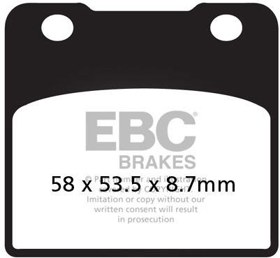 EBC Brzdové doštičky FA103