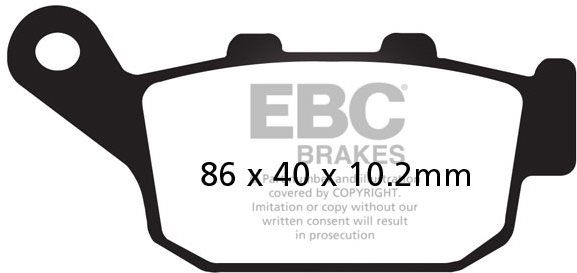 EBC Brzdové doštičky FA140V