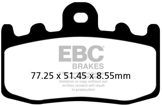 EBC Brzdové doštičky FA335HH