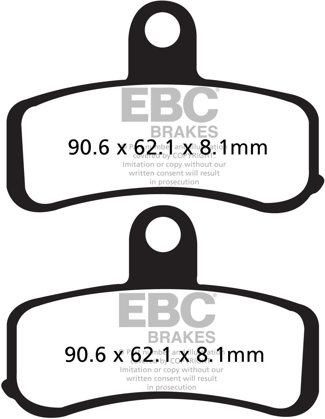 EBC Brzdové doštičky FA457HH
