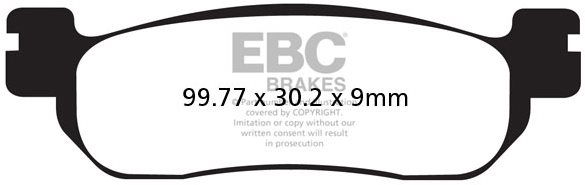 EBC Brzdové doštičky SFA275HH