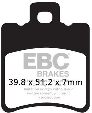 EBC Brzdové doštičky SFAC193