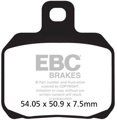 EBC Brzdové doštičky SFAC266