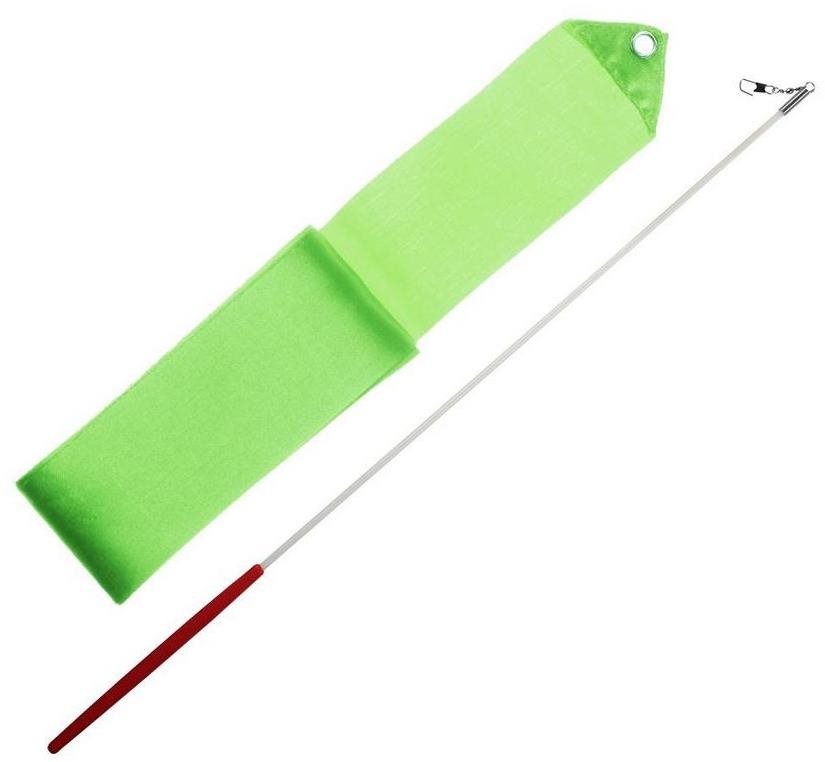 EFFEA Gymnastická stuha + tyčka – zelená