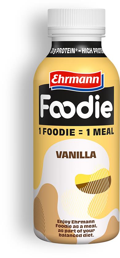 Ehrmann Foodie 400 ml, vanilka
