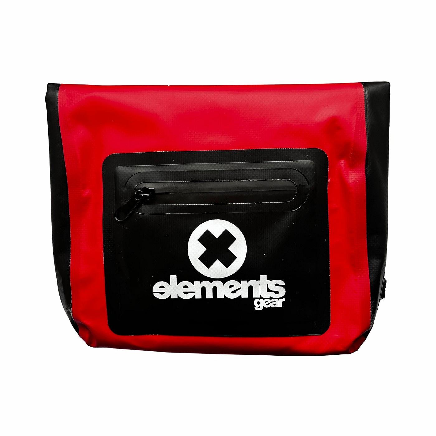 ELEMENTS GEAR Vodácka ľadvinka vodotesná, červená