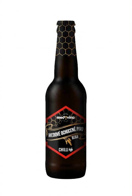 Elisa Medové pivo Chilli 0,33 l, 5,9 % vol. sklo
