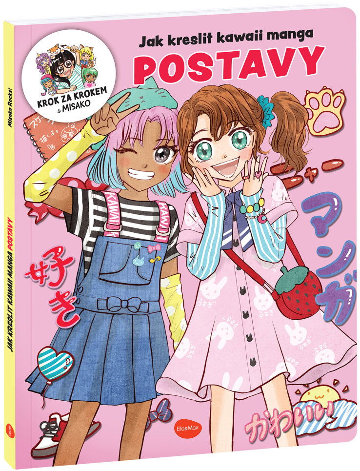Ella&Max Jak kreslit kawaii manga: postavy