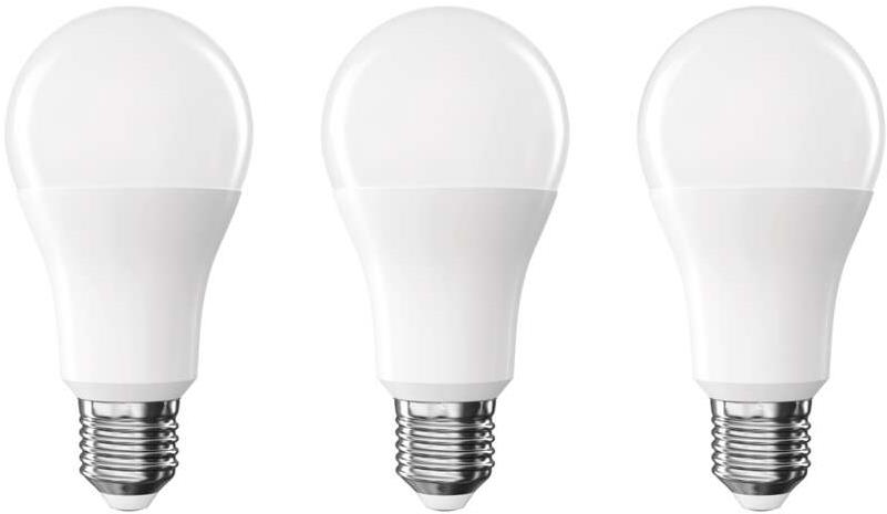 EMOS Classic A60, E27, 13 W (100 W), 1521 lm, neutrálna biela – balenie 3 ks