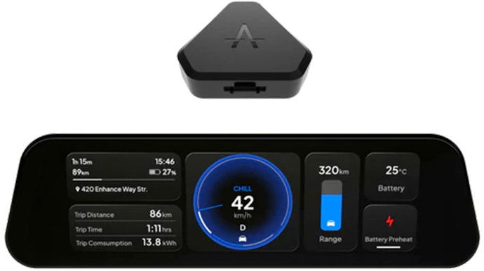 Enhance S3XY Dash displej + Commander + OBD kábel, Tesla Y Juniper 2025 – 2026/3
