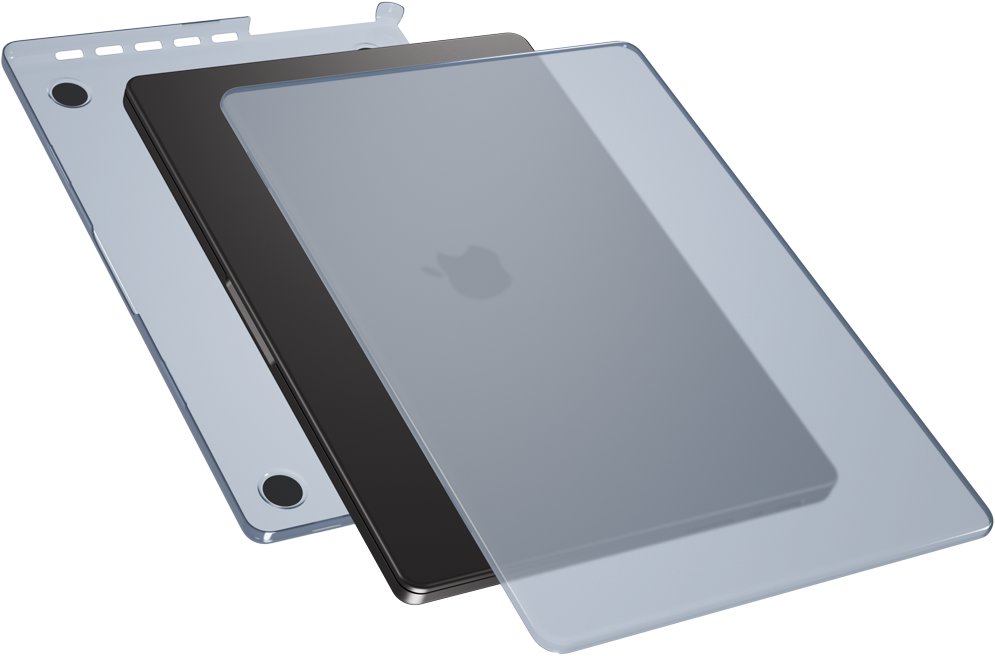 Epico Slim Shell for Macbook Pro M1/M2/M3/M4 16" (A2485/A2780/A2991/A3403/A3186) – matná modrá