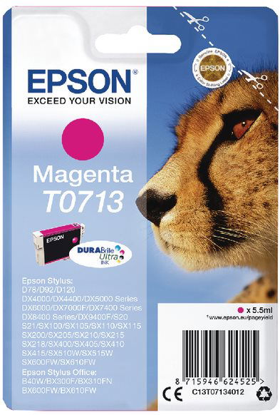 Epson T0713 purpurová