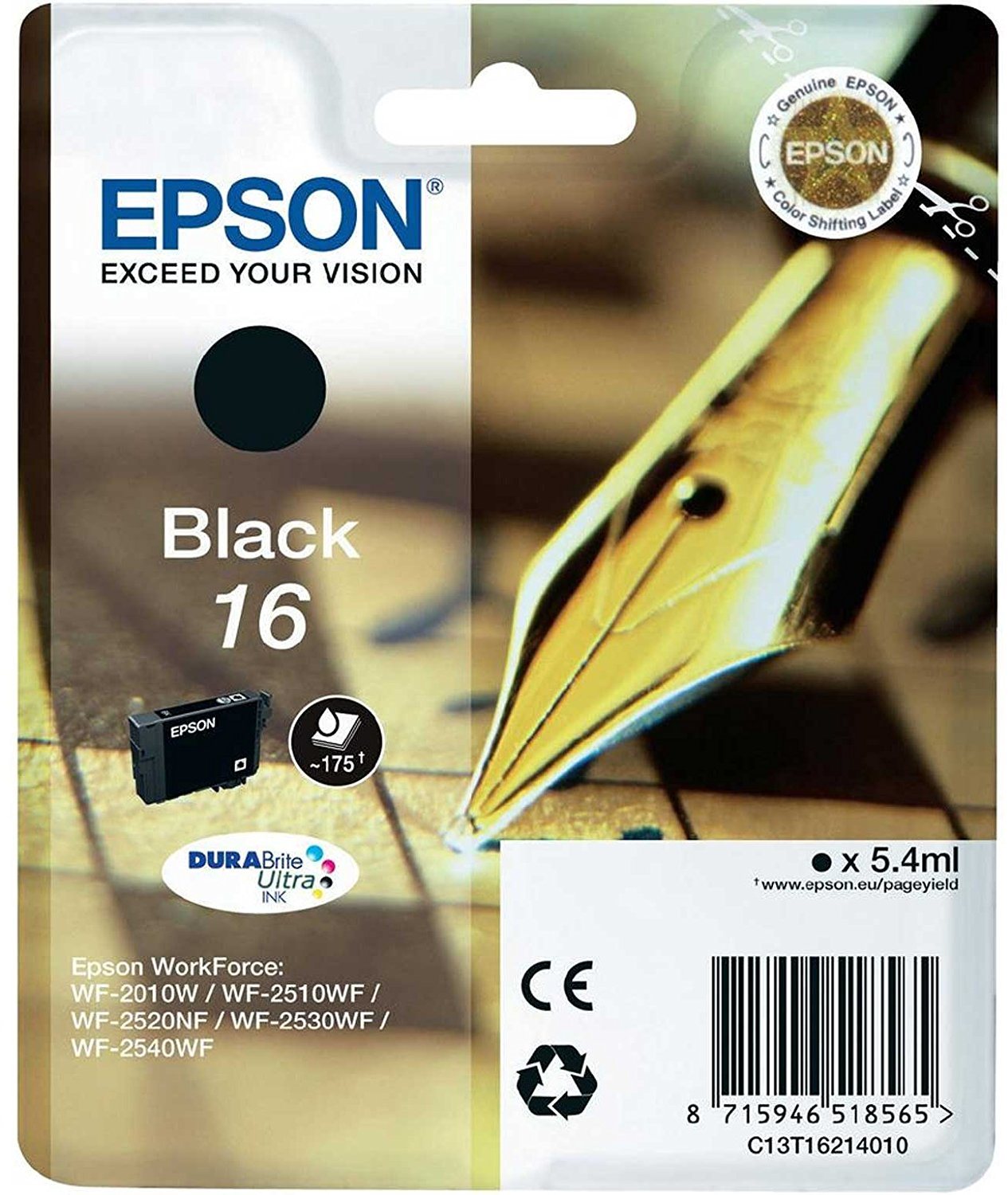 Epson T1621 čierna