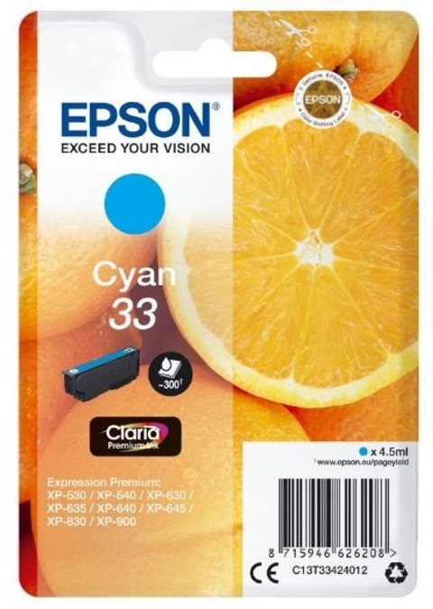 Epson T3342 azúrová