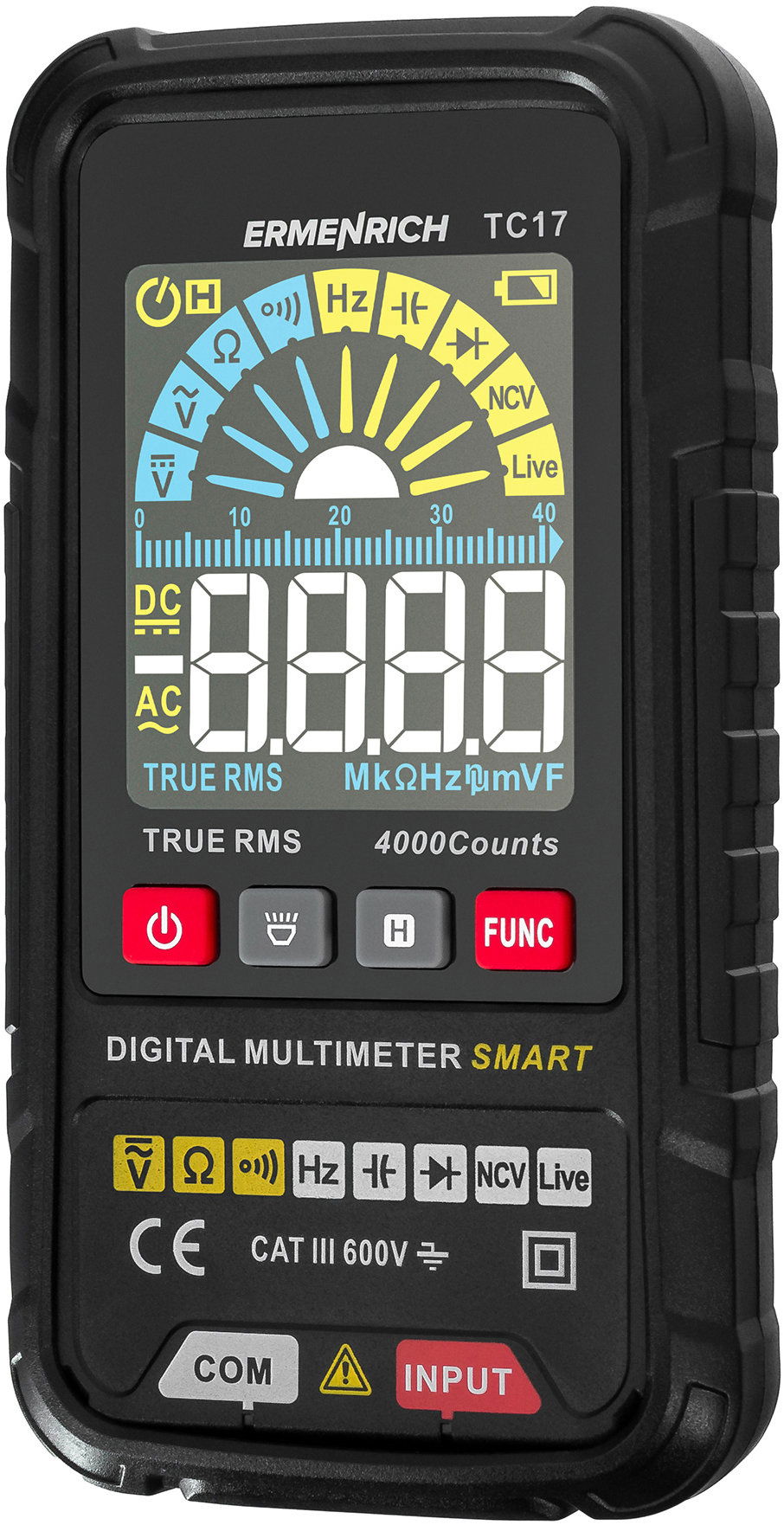 Ermenrich Digitálny multimeter Zing TC17