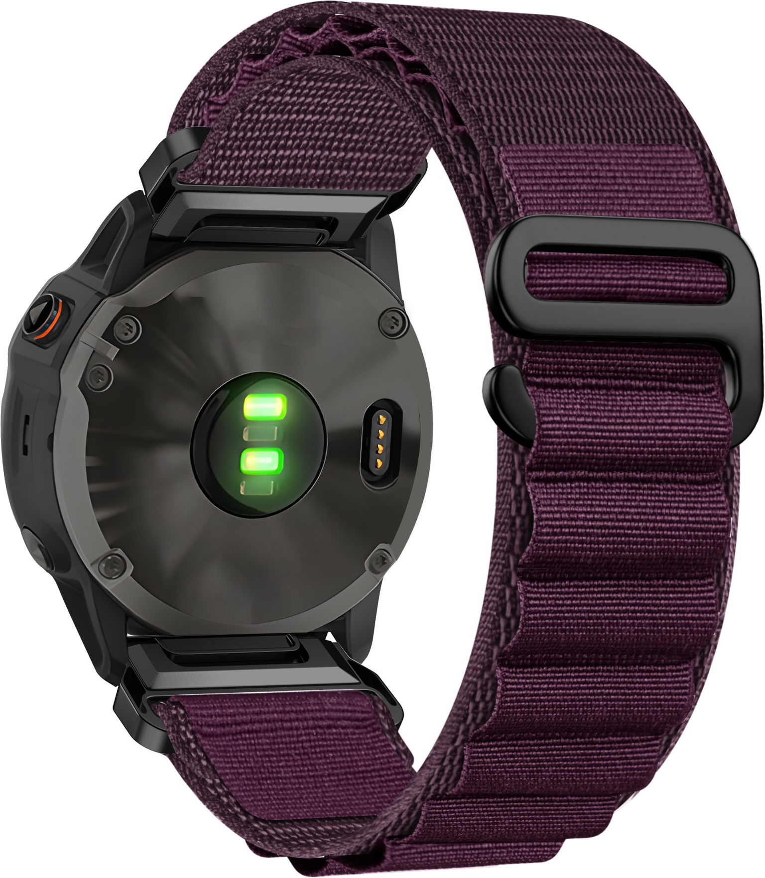 Eternico Alpine Look for Garmin QuickFit 22 mm purple