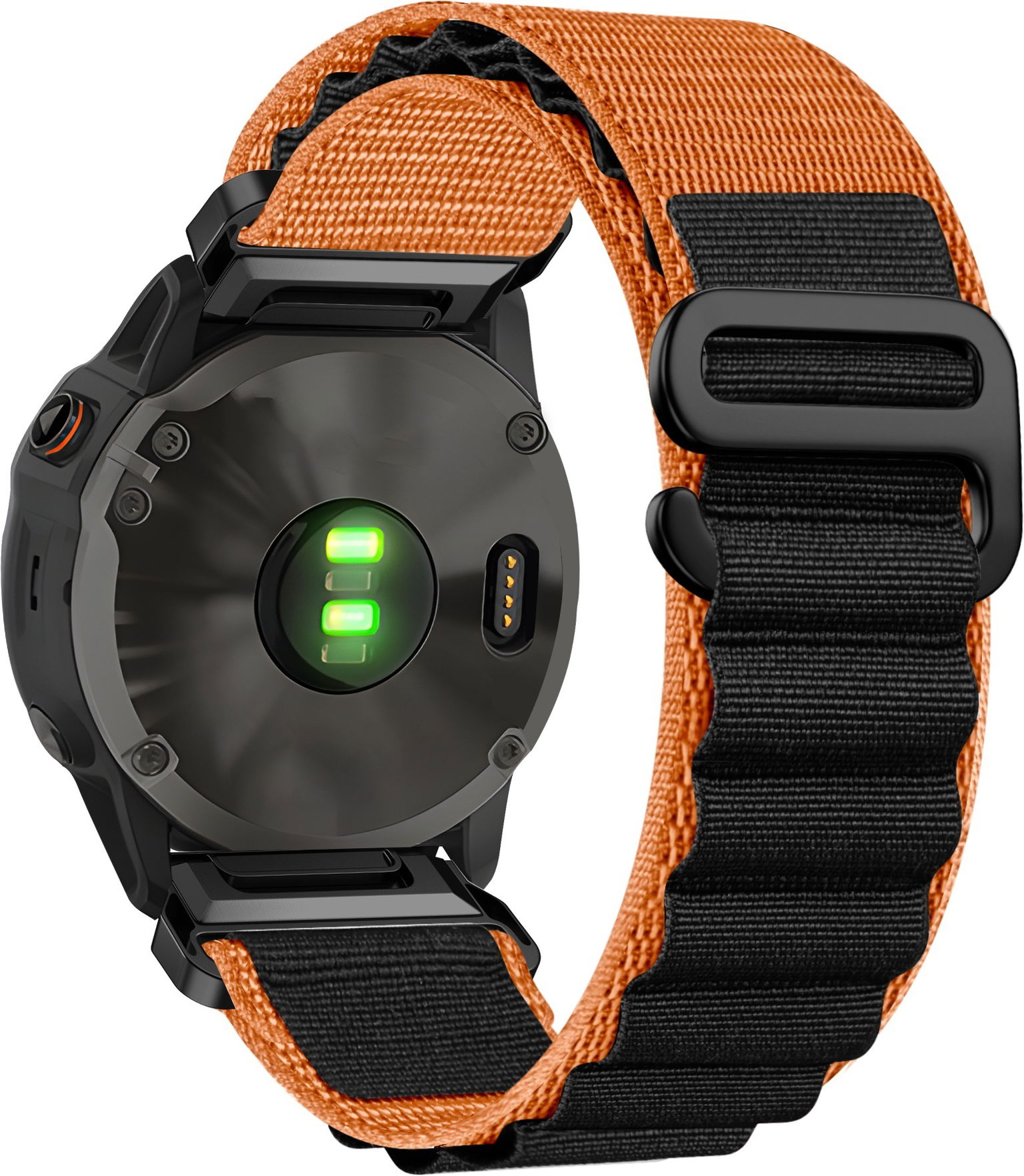 Eternico Alpine Look for Garmin QuickFit 26 mm orange