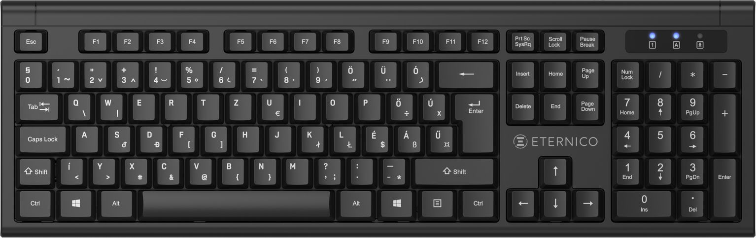 Eternico Essential Keyboard Wireless KS1000 – HU