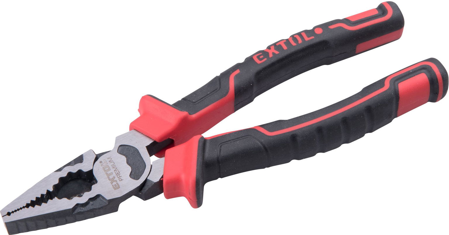 EXTOL PREMIUM kliešte kombinované POWER, 200 mm, 8813193