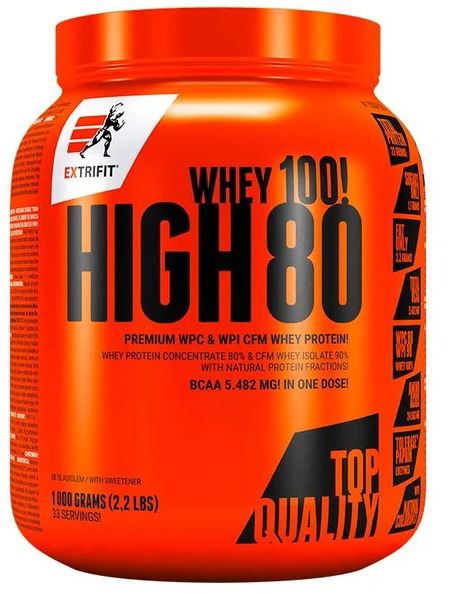 Extrifit High Whey 80 1000 g cookies