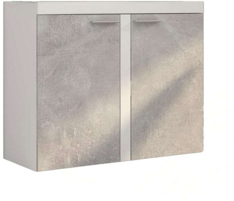 FALCO Komoda Rizo 2D bílá/beton