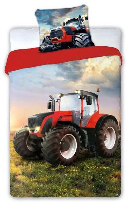FARO Detské obliečky Traktor 140 × 200 cm