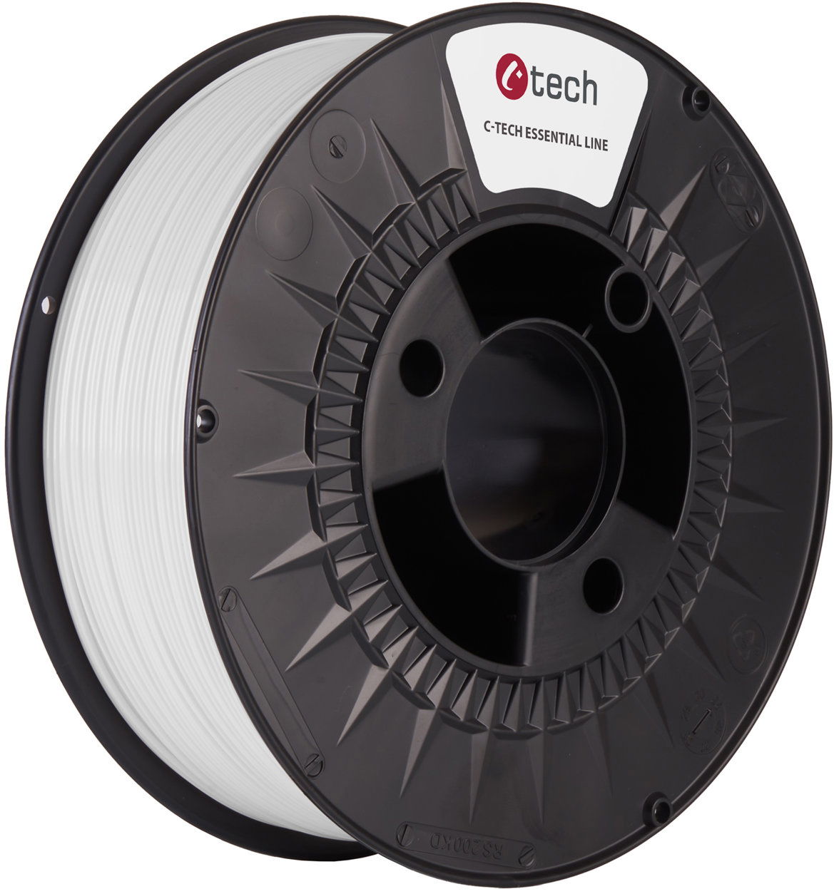 Filament C-TECH ESSENTIAL LINE, PETG, biely, 1,75 mm, 1 kg