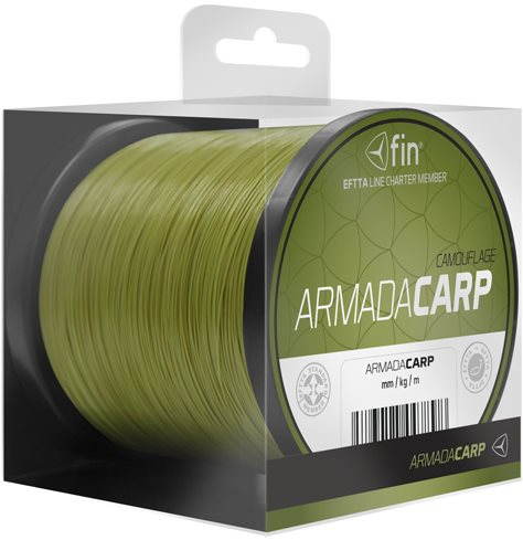 FIN Armada Carp 0,28 mm 13 lbs 600 m Camo