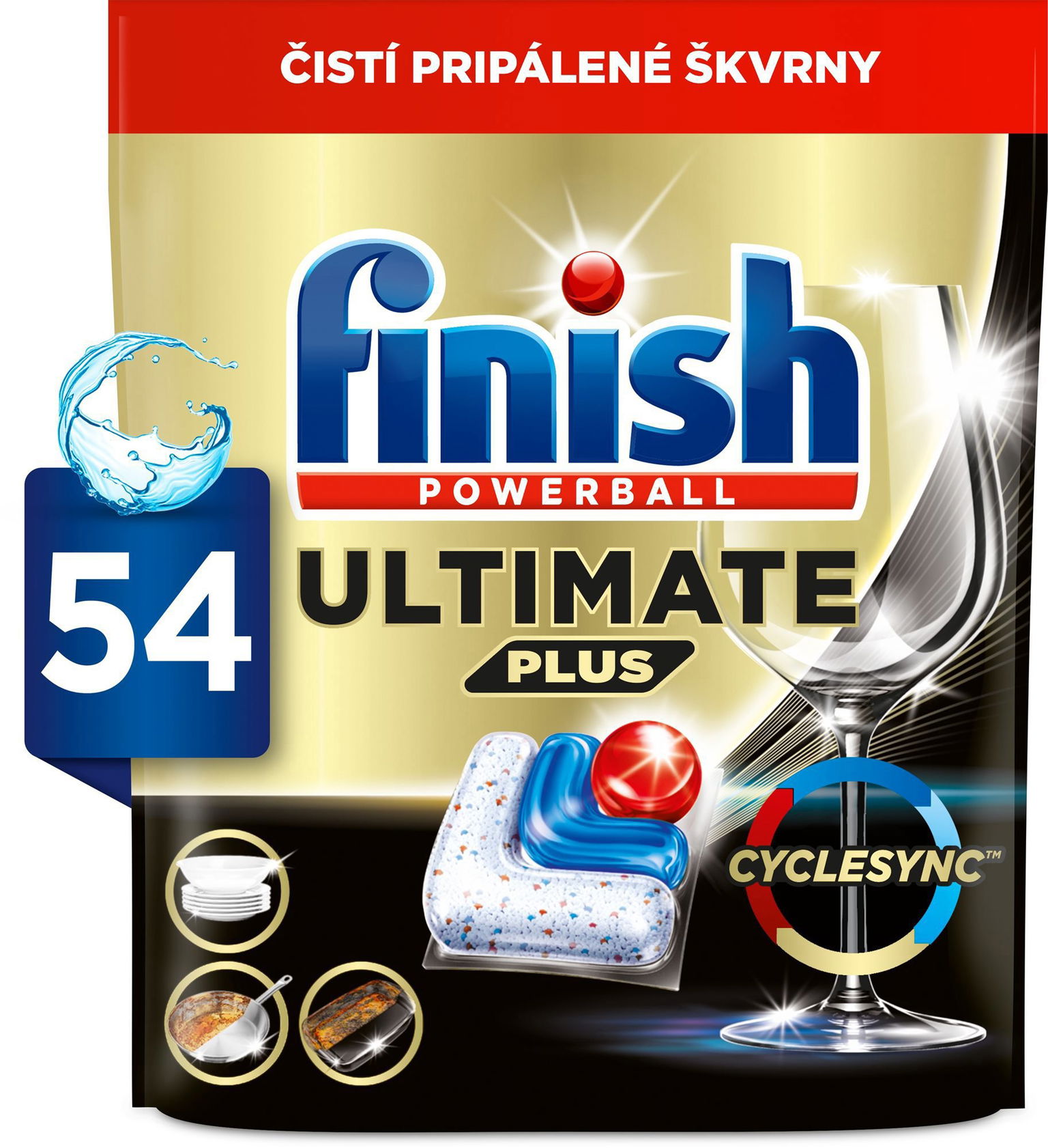 Finish Ultimate Plus All in 1, 54 ks
