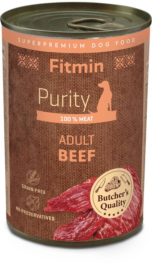 Fitmin Purity Konzerva hovädzia pre psov 400 g