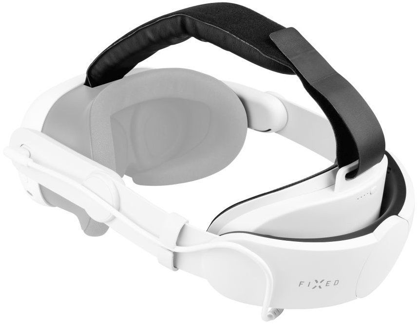 FIXED VR Power Headstrap pre Meta Quest 3/3S 6000 mAh biely
