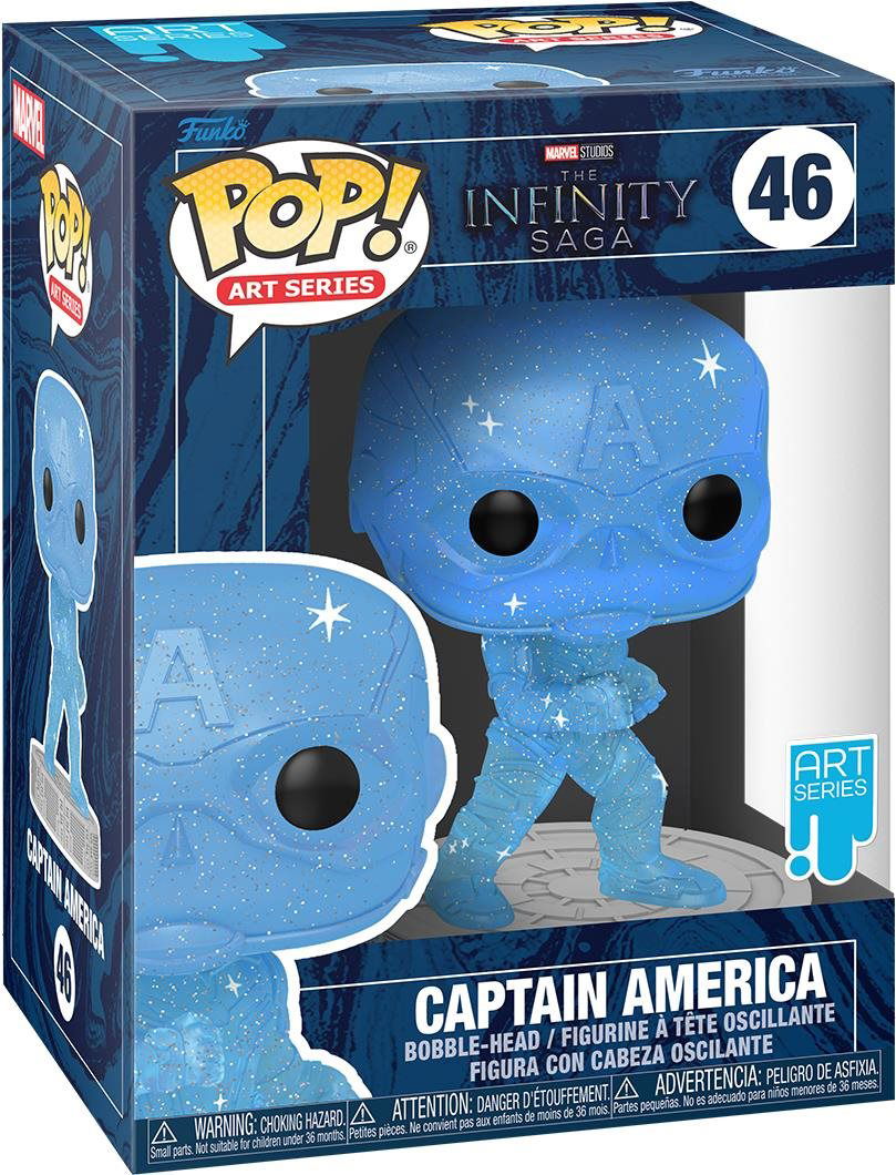 Funko POP! Artist Series Infinity Saga - Cap America(BU)