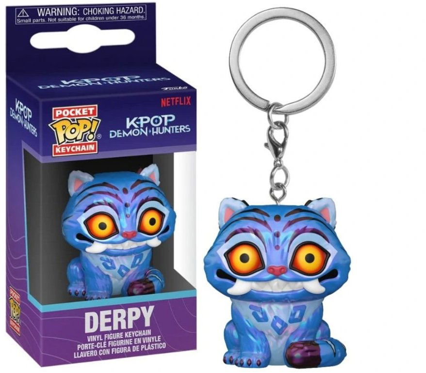 Funko POP! Keychain K POP Demon Hunters Derpy – kľúčenka