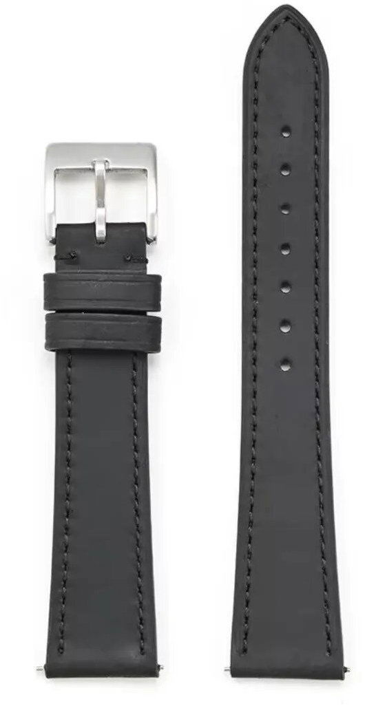 GAIRA Remienok na hodinky 3413 čierny 22 mm