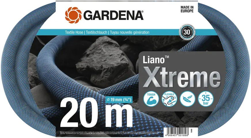 GARDENA Hadica textilná Liano™ Xtreme 19 mm, 20 m