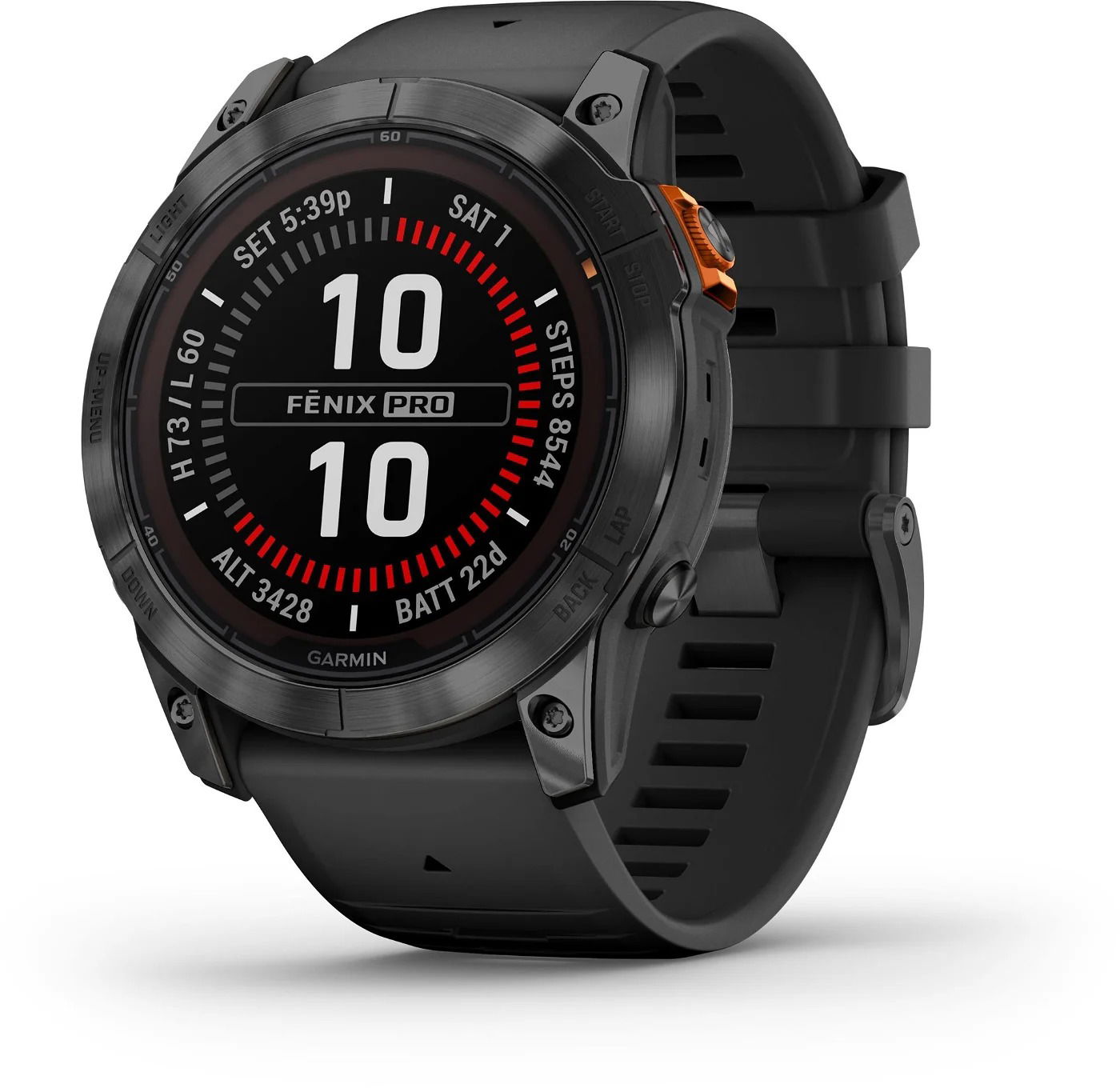 Garmin Fenix 7X Pro Solar Gray / Black Band