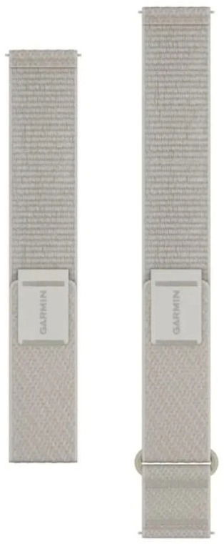 Garmin nylonový ComfortFit Quick Release 18 mm, Light Sand/French Gray