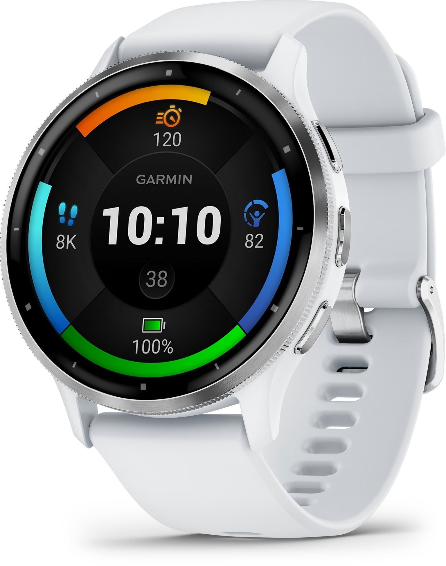 Garmin Venu 3 Silver/Whitestone Band