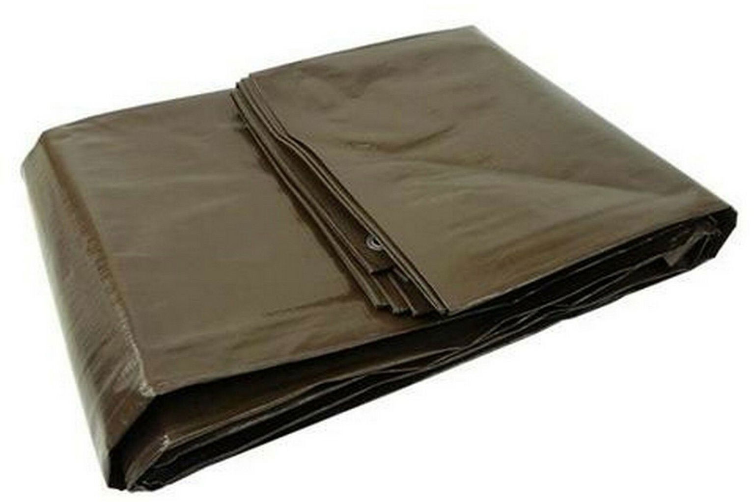 GEKO Plachta, PP + PE, 6 × 12 m, 200 g/m2, hnedá