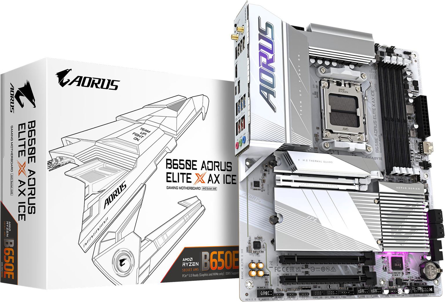 GIGABYTE B650E AORUS ELITE X AX ICE